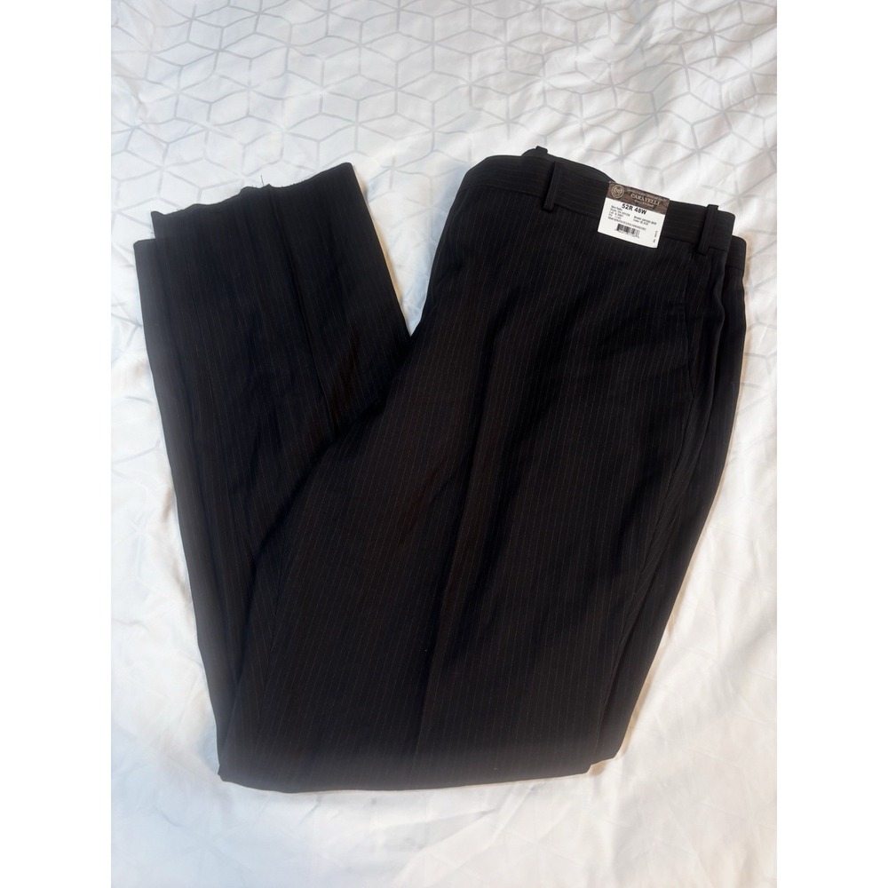Caravelli Italian‎ Dress Pants Mens 52R 48W Raw Hem